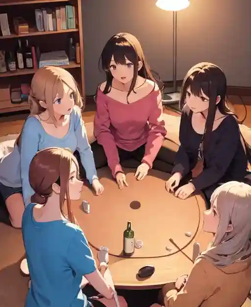 Fallen Angels - Truth or Dare background